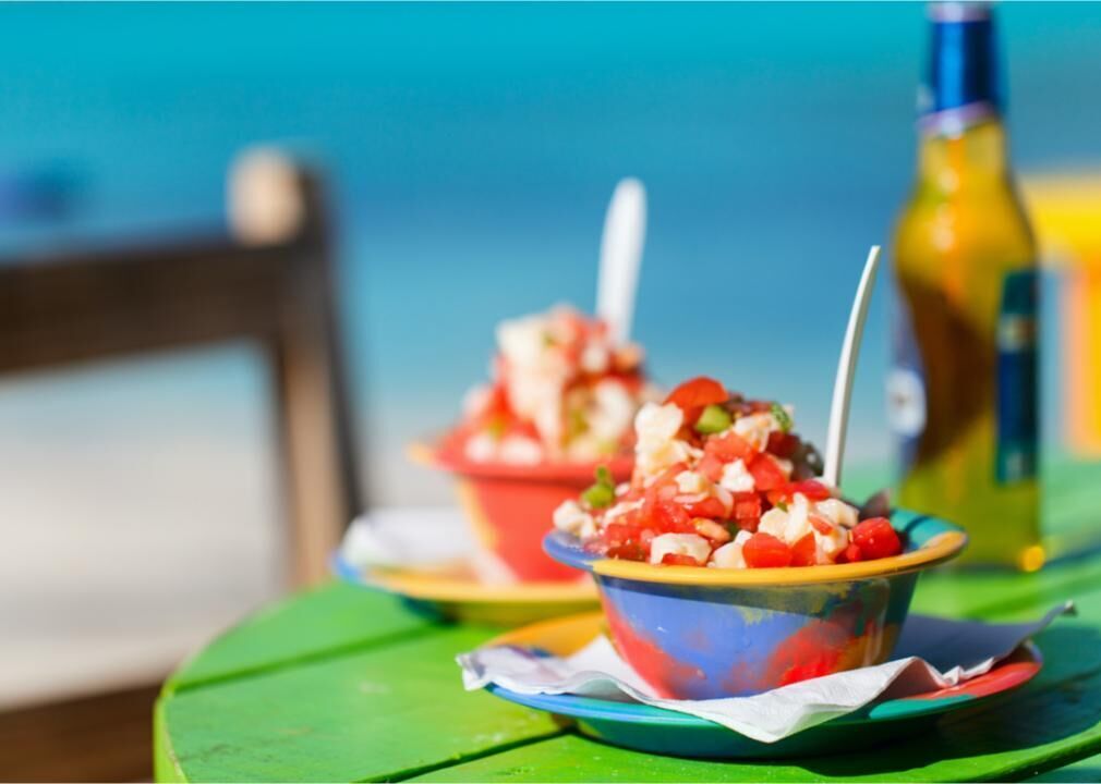 The Bahamas: Conch salad